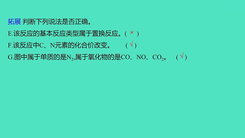 2024山东中考复习 人教版化学 考点研究 第三部分　第4讲　定量研究化学反应 课件04