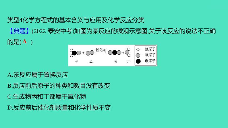 2024山东中考复习 人教版化学 题型突破 题型八　初高衔接题 课件06