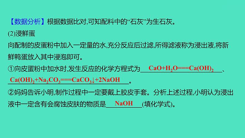 2024山东中考复习 人教版化学 题型突破 题型十　项目式学习活动 课件第4页