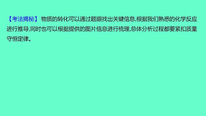 2024贵州中考一轮复习 人教版化学 热考专题 专题三　物质的转换与应用 课件第4页