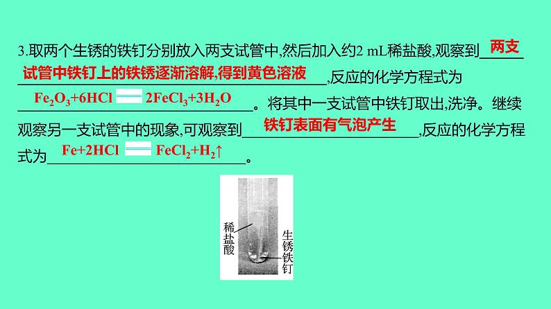 2024贵州中考一轮复习 人教版化学 教材基础复习 实验6　常见酸、碱的化学性质 课件第6页