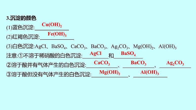 2024贵州中考复习 人教版化学 题型四　物质的转化与推断 课件第4页