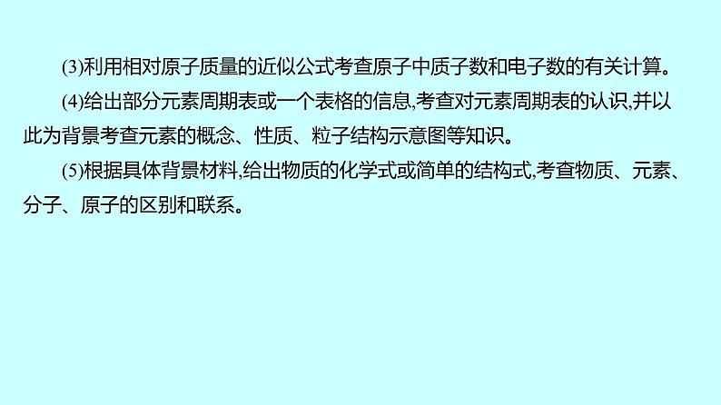 2024贵州中考复习 人教版化学 板块二 第2讲　物质的组成与构成 课件03