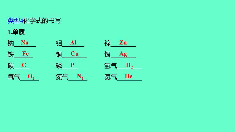 2024福建中考一轮复习 人教版化学 微专题六　化学用语课件PPT第6页