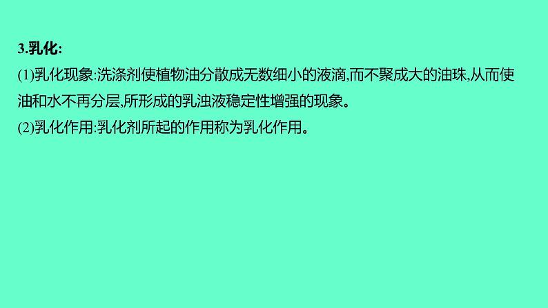 2024福建中考一轮复习 人教版化学 教材基础复习 板块一　主题4　溶液课件PPT第5页