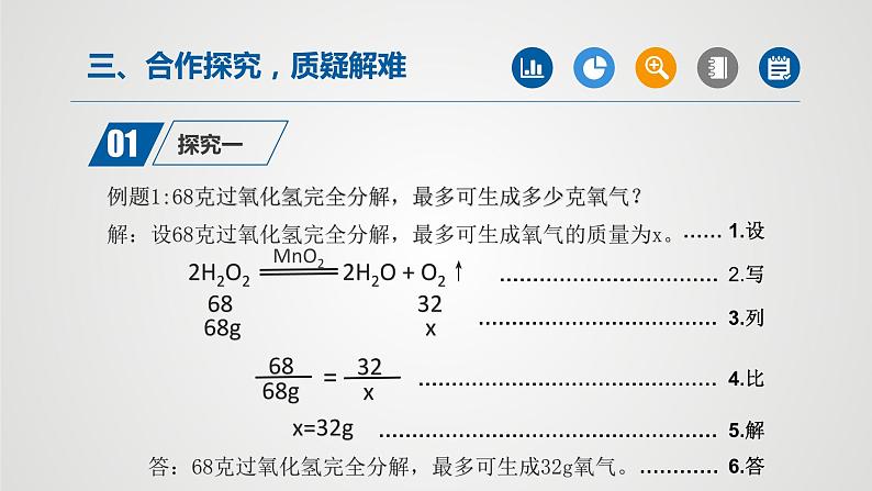 人教版九年级化学上册同步公开课精美课件 课题3 利用化学方程式的简单计算（精品同步教学课件）05