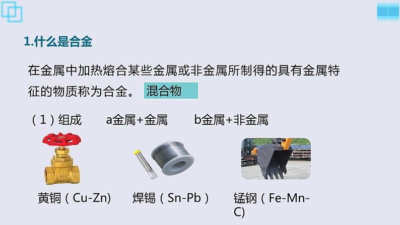 人教版九年级化学下册同步精品课件  课题1 金属材料(第2课时）（精品同步教学课件）第6页