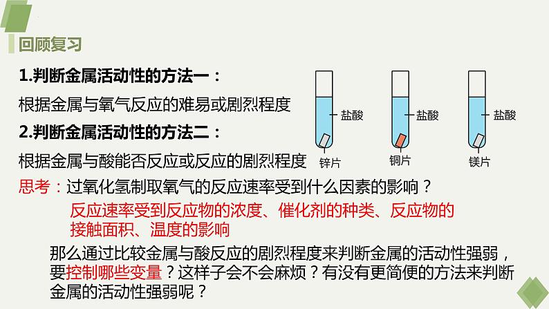 人教版九年级化学下册同步精品课件  课题2 金属的化学性质（第2课时）（精品同步教学课件）03