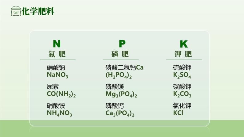 人教版九年级化学下册公开课精品课件   11.2.1 化学肥料（第1课时）（精品同步教学课件）04