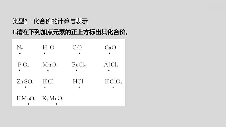 2024广西中考复习 通用版化学 教材基础复习 专项突破8：化学用语 课件第4页