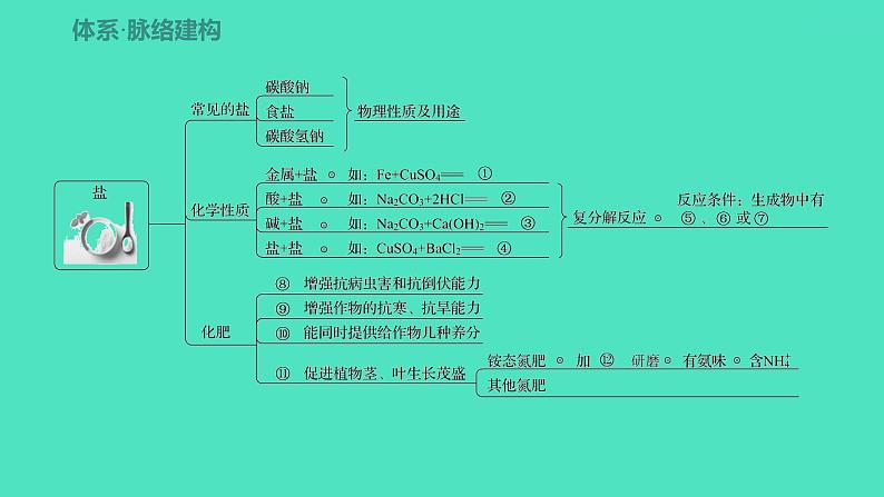 2023-2024 人教版化学 九年级下册 第十一单元   单元复习课 课件第2页