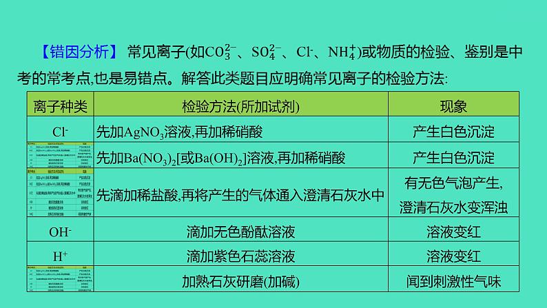 2023-2024 人教版化学 九年级下册 第十一单元   单元复习课 课件第7页