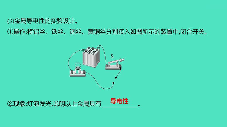 2023-2024 人教版化学 九年级下册 实验活动4　金属的物理性质和某些化学性质 课件第5页