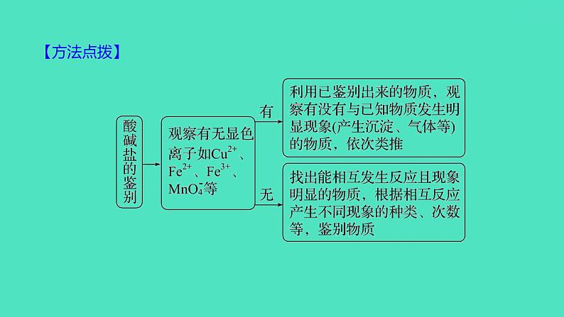 2023-2024 人教版化学 九年级下册 微专题4　物质的检验与鉴别、分离与提纯 课件第4页