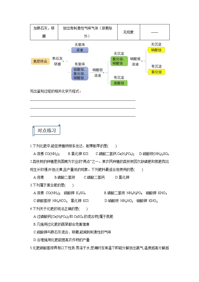 第十一单元化肥及粗盐提纯讲义  九年级化学人教版下册02