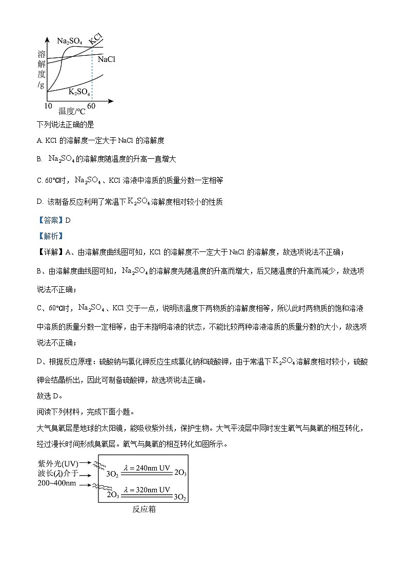 2024年广东省茂名市滨海新区中考一模化学试题（原卷版+解析版）03