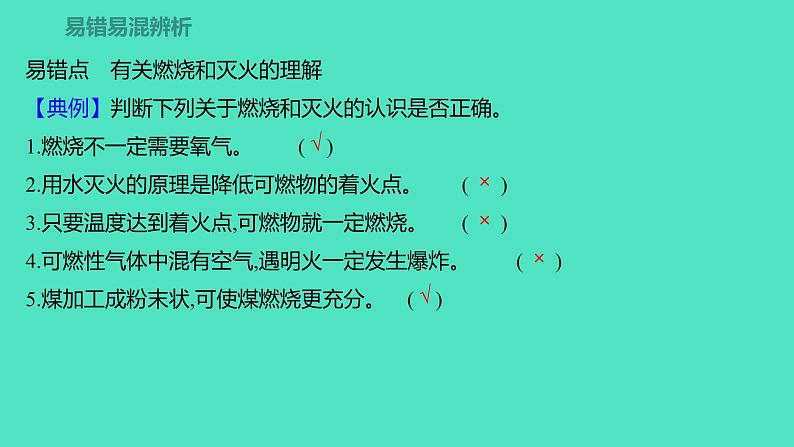 2023-2024学年九年级全一册化学人教版 第七单元　单元高效复习 课件第4页