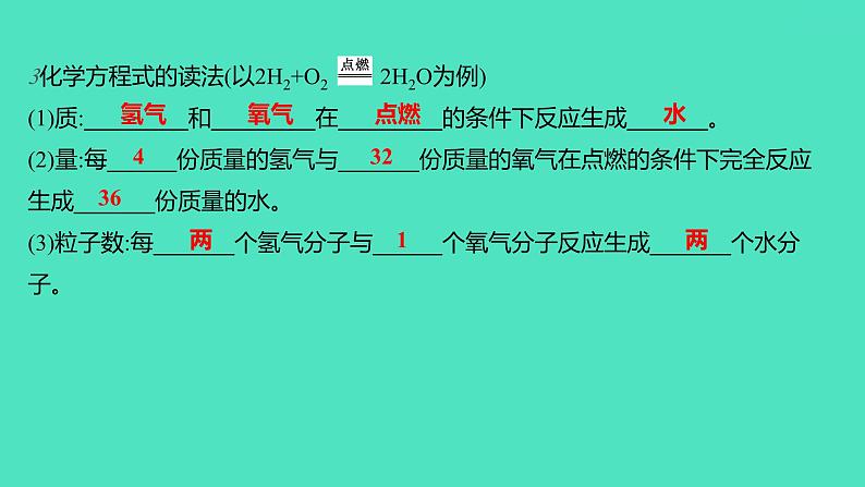 2023-2024学年九年级全一册化学人教版 第五单元　课题1　第2课时　化学方程式 课件第4页