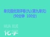 2023-2024学年九年级全一册化学人教版 单元提优测评卷(九) 课件
