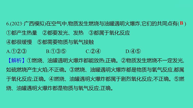 2023-2024学年九年级全一册化学人教版 单元提优测评卷(七) 课件第8页