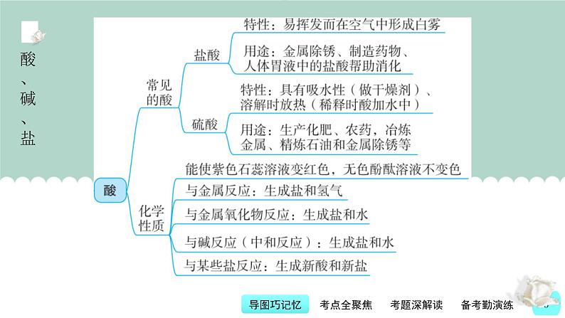 中考化学一轮复习基础过关课件第9讲 常见酸、碱、盐（含答案）03