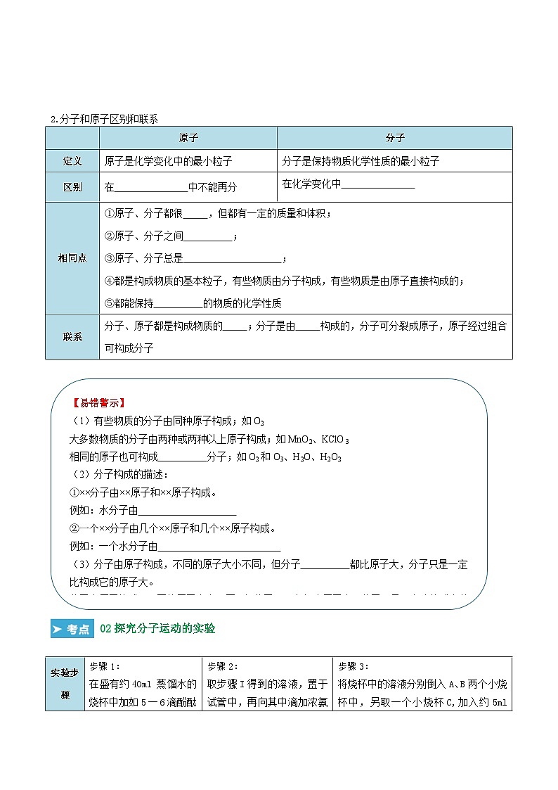 第3单元 物质构成的奥秘（考点清单）（讲+练）-2024年 中考化学考点大串讲（人教版）03