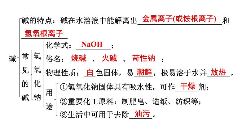 2024年广东省中考化学一轮知识点梳理复习课时17---常见的碱课件PPT第5页