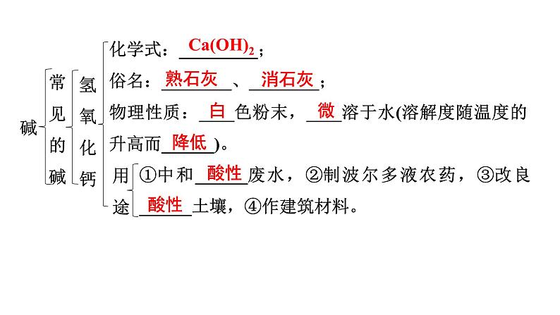 2024年广东省中考化学一轮知识点梳理复习课时17---常见的碱课件PPT第6页