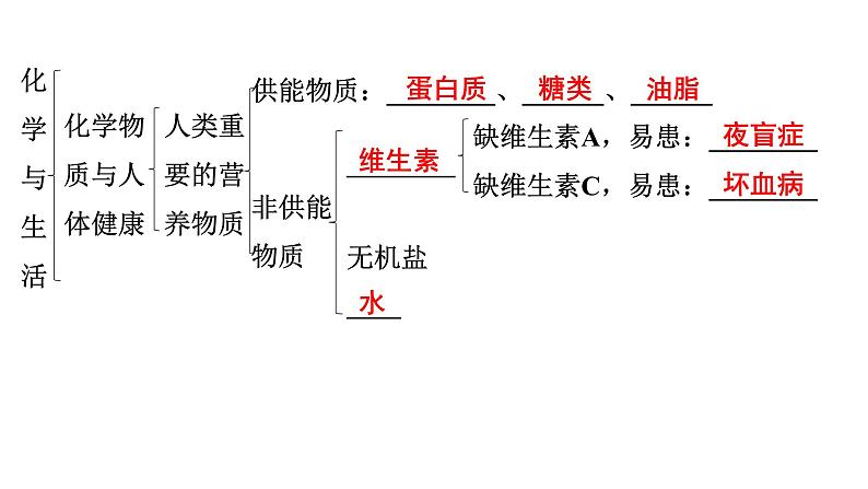 2024年广东省中考化学一轮知识点梳理复习课时22---化学与生活课件PPT05