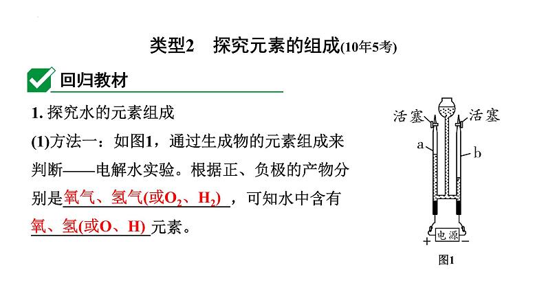 中考化学二轮专题突破 一横向实验归类练课件第8页