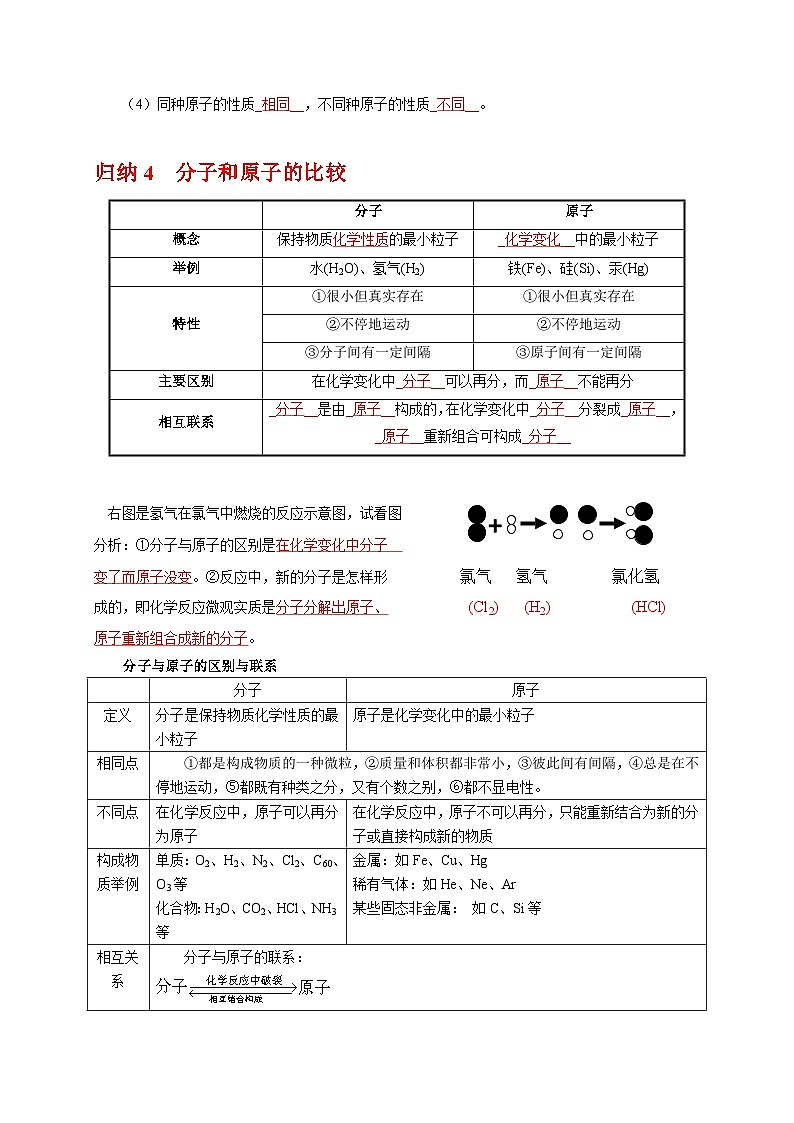 （18-22）五年中考化学真题分项汇编考点 07 分子和原子 （含解析）第3页