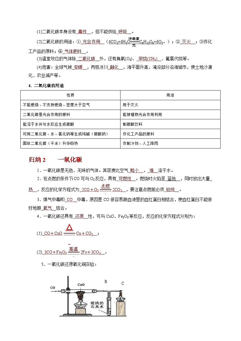 （18-22）五年中考化学真题分项汇编考点 16 碳的氧化物 （含解析）02