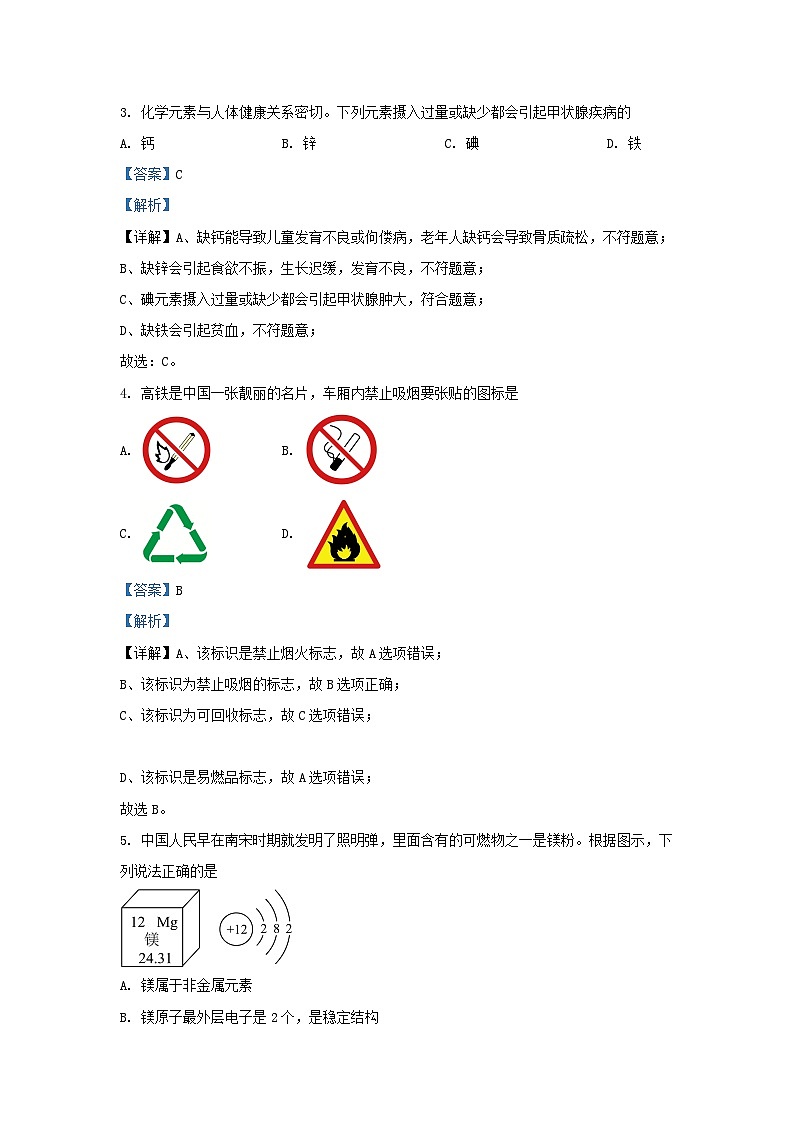 2023-2024学年辽宁省沈阳市九年级上学期化学12月月考试题及答案第2页