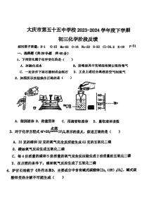 2024年黑龙江省大庆市第五十五中学九年级下学期一模化学试题