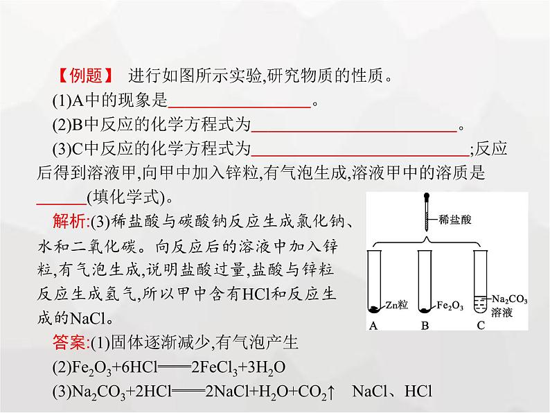 人教版九年级化学下册第10单元酸和碱课题1第1课时酸碱指示剂和常见的酸课件第7页