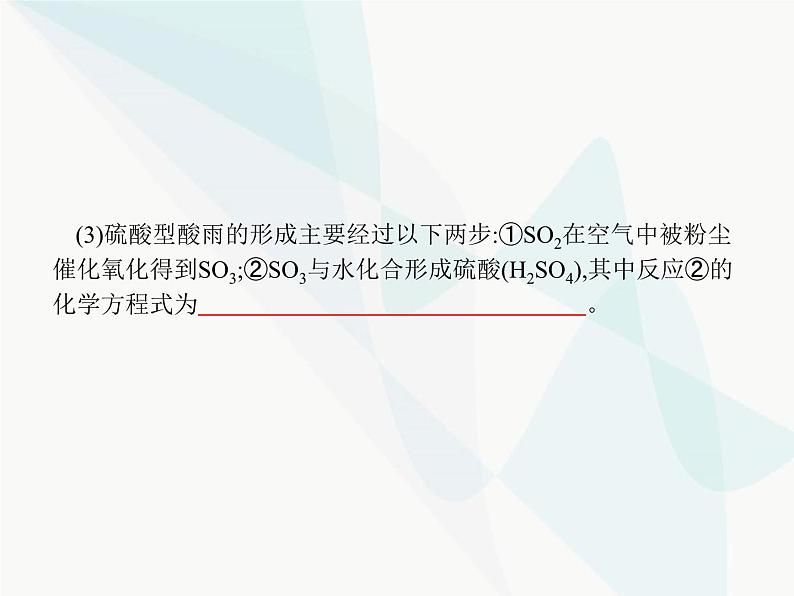 人教版九年级化学上册第7单元燃料及其利用课题2第2课时使用燃料对环境的影响课件第6页