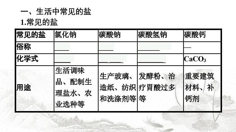 人教版化学中考复习第11单元盐化肥课件第4页