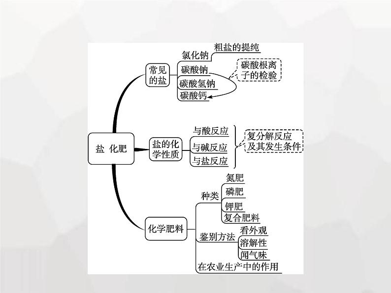 人教版九年级化学下册第11单元盐化肥单元整合课件02