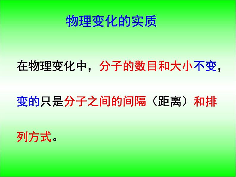 鲁教版五四制全一册八年级化学第二单元第一节 运动的水分子课件06