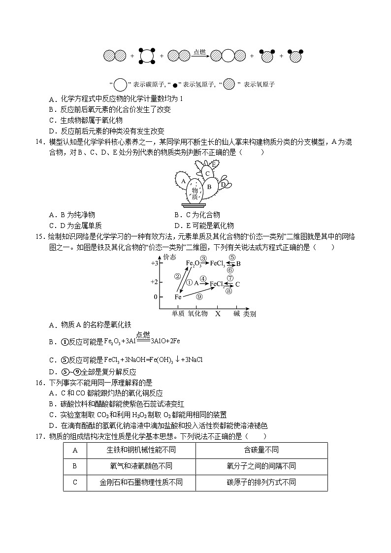 黄金卷06（全国通用）-备战中考化学模拟卷（全国通用）03