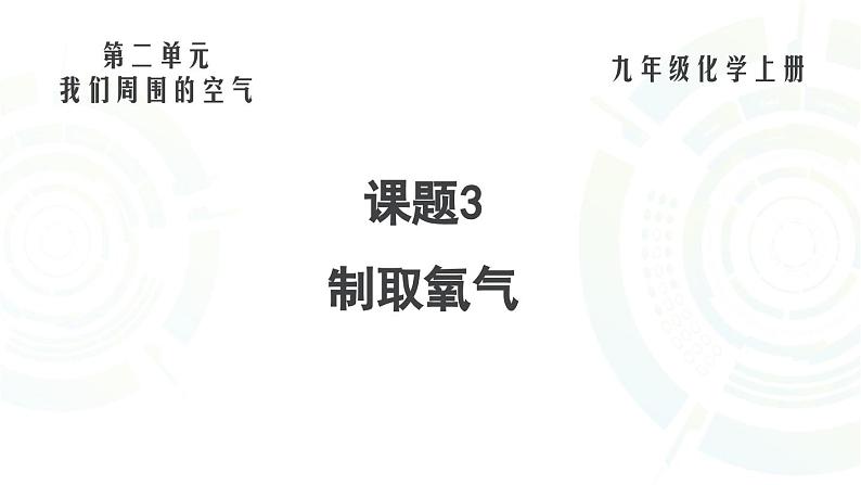 2.3 制取氧气 课件-人教版初中化学九年级上册第1页