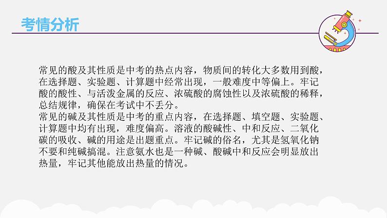 专题六 常见的酸和碱 中和反应 溶液的pH——2024届中考化学一轮复习进阶课件【人教版】02