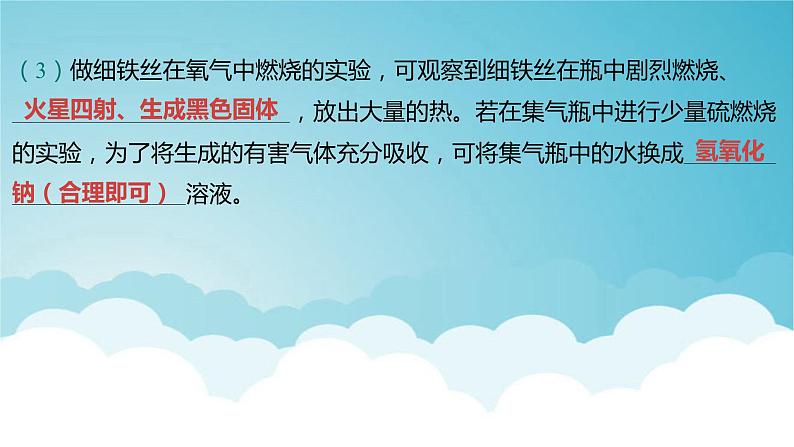 2024年中考化学复习专题练一物质的性质与应用第一讲空气和氧气1课件第8页