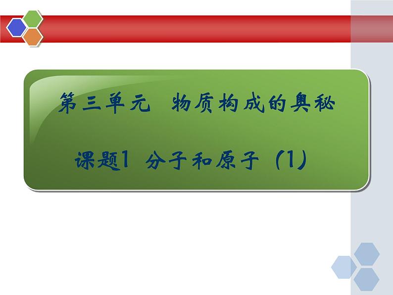 3.1 分子和原子（1）课件 人教版初中化学九年级上册第2页