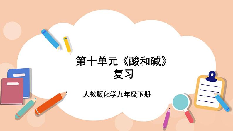 人教版化学九年级下册 第十单元《酸和碱》复习课件01