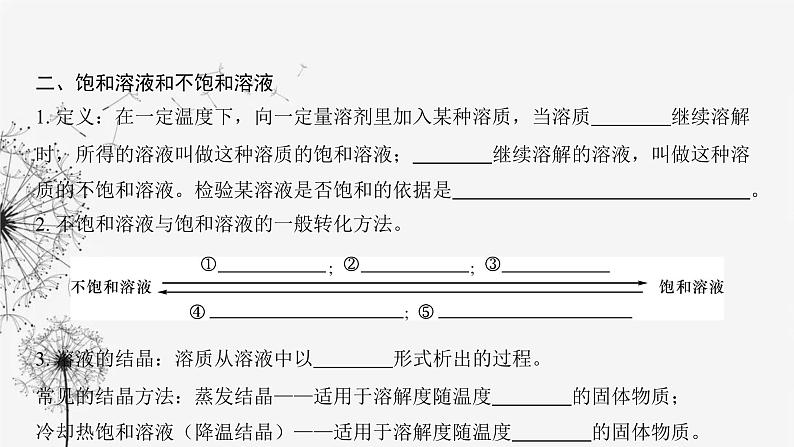 中考化学复习第三单元身边的化学物质第九讲溶液课件第5页