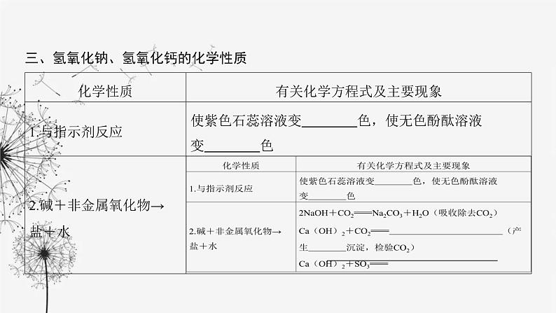 中考化学复习第三单元身边的化学物质第十四讲常见的碱课件第6页