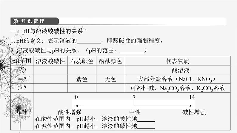 中考化学复习第三单元身边的化学物质第十五讲溶液的酸碱度课件第4页