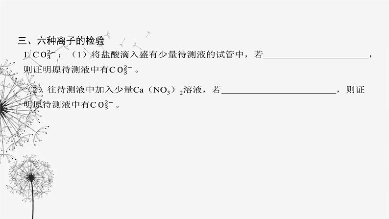 中考化学复习第五单元基本实验第二十二讲物质的检验与鉴别课件第5页