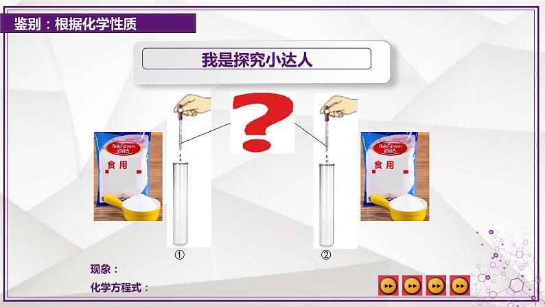 鲁教版化学九年级下册 第八单元 鉴别和除杂复习探究 课件08